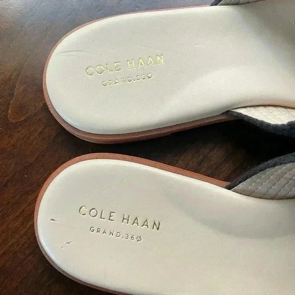 Cole Haan Black Ansley Slide Sandal - Picture 5 of 6